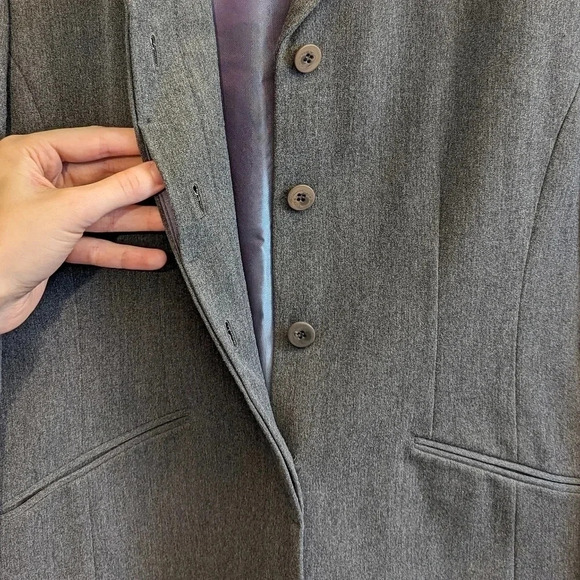 THE LIMITED STRETCH Tailored Lined Blazer Suit Jacket - Picture 4 of 7